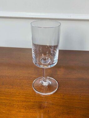Dansk Karin lead crystal water goblet - as is